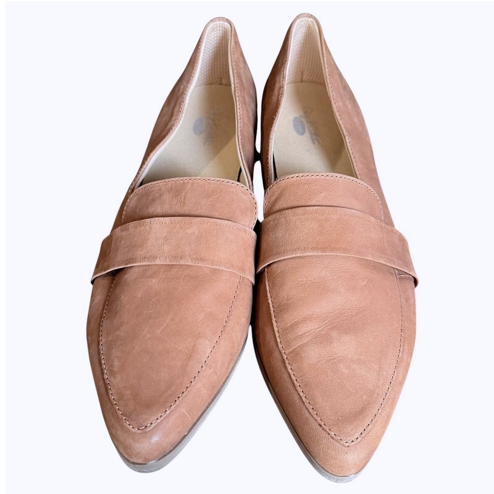 Dr. Scholl's Womens Size 10 Faxon‎ Honey Brown Flat Loafer